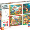 Clementoni Legpuzzel Color Disney Winnie de Pooh, 4in1