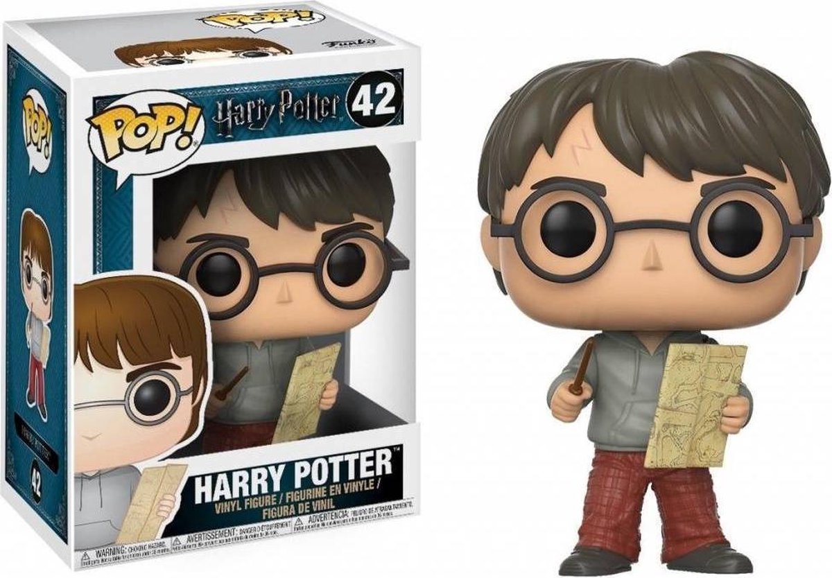 Funko-Pop! Harry Potter: Harry mit der Karte der Rumtreiber – Sammelfigur