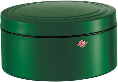 Wesco Classic Line Gebäckdose mit Deckel | 4 Liter | Metall - dunkelgrün | Keksdose | Sonderausgabe Weihnachten