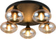 Rl lebe dein Licht Reality Divina - Deckenleuchte - Bernstein - exkl. 5x e14 4w - Deckenmontage