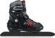 ROCES VICE 4.0 Einstellbare Norweger Schwarz Red Größe 36-40
