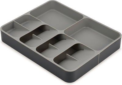 Joseph Joseph Drawerstore Besteckkassette – Besteck-Organizer – ausziehbar – Grau