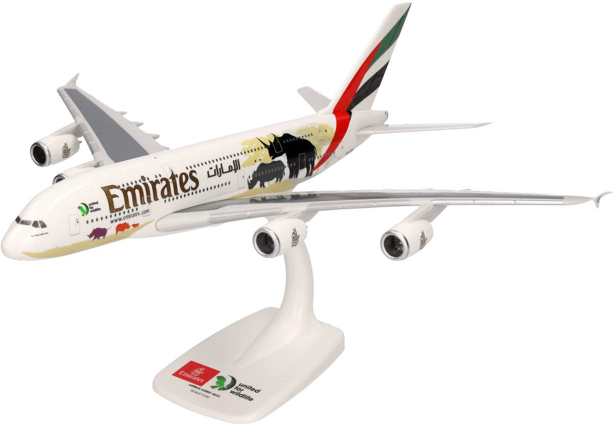 Herpa Airbus A380-800 Emirates United for Wildlife (Nr. 2)