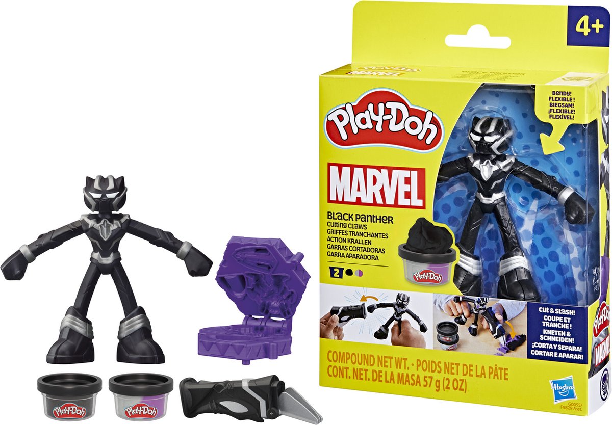 Play-Doh Marvel Black Panther – Modelliermasse