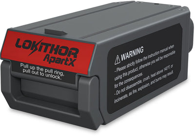 Lokithor Batterie Lipox für Apartx-Starthilfe – 12 V – Startleistung 4000 A