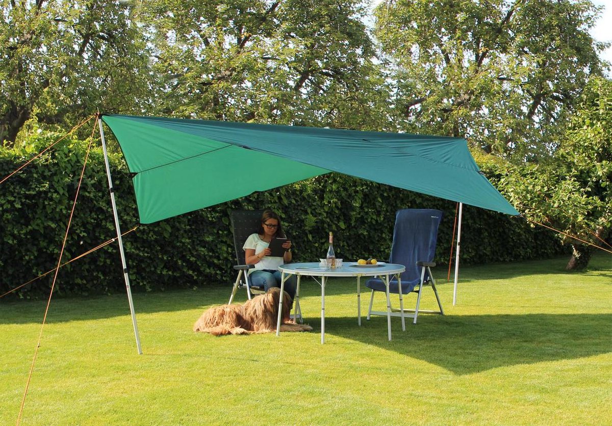 Eurotrail Plane 4 50 % UV-Schutz 400 x 300 cm Polyester grün