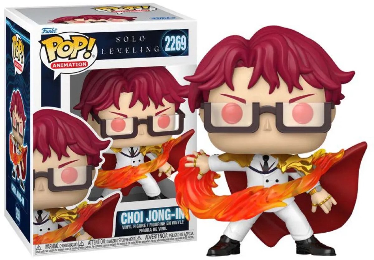 Funko Solo Leveling Choi Jong – Vinyl-Figur 2269 Unisex Pop! - neutral - Standard