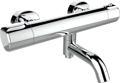 Plieger Voda – Badthermostat – schwenkbarer Auslauf – Mitte zu Mitte 15 cm – Chrom