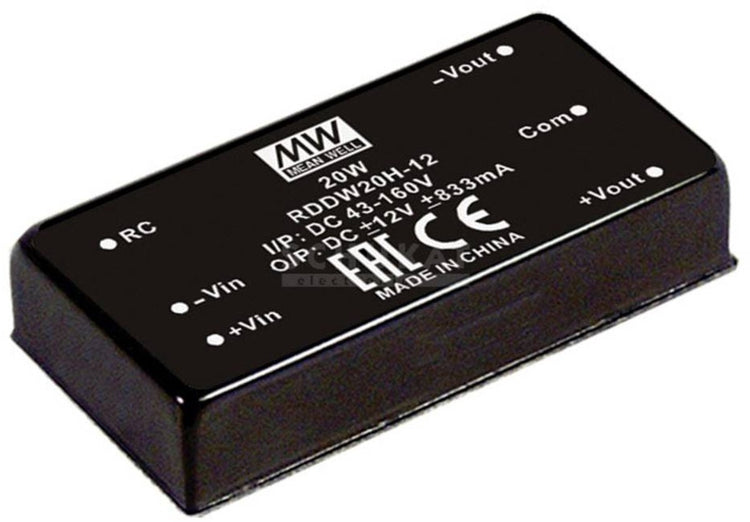 MW Mean Well rddw20f-05 DC-DC-Wandler 2 A 20 W Anzahl der Ausgänge: 2 x Inhalt 1 Stück