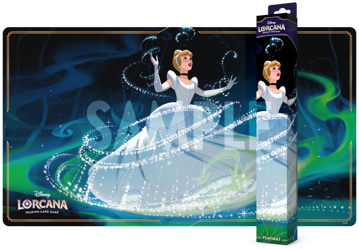Disney Lorcana Ravensburger TCG Spielmatte Cinderella Spielmatten