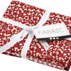 Patchwork Fabric Red 45x55cm, 4st.