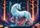 Trefl Mystisches Einhorn-Puzzle 1000 Teile Premium-Qualität