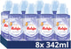 Ruby – intensives Waschparfüm – rein weich – 8 Flaschen x 342 ml – Vorteilspack
