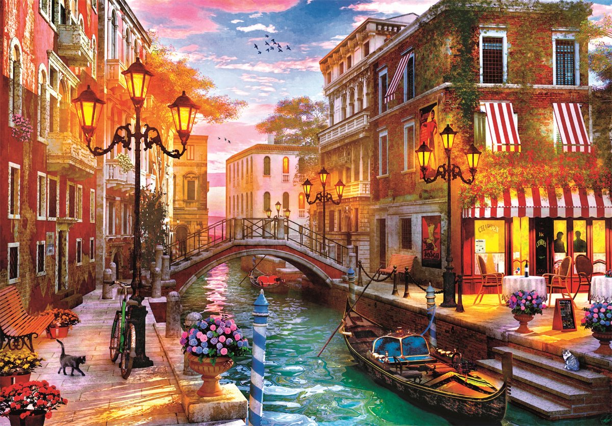 Clementoni Puzzle Sonnenuntergang Venedig 500 Stücke