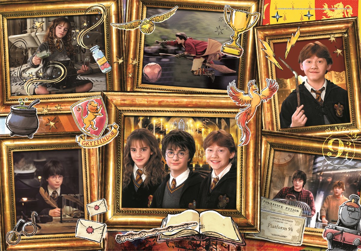 Clementoni – Puzzle – 180 Teile – Harry Potter 2023 – Puzzle für Kinder und Erwachsene