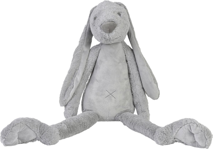 Happy Horse Kaninchen Richie Kuscheltier 92 cm – Grau – Baby-Kuscheltier