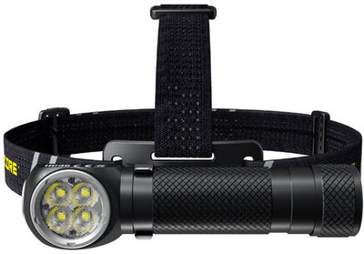 Nitecore headlamp HC35 and flashlight in one - 2700 lumens - black