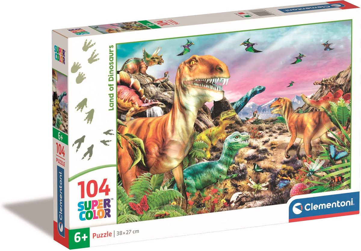 Clementoni Jigsaw Puzzle Superfarbe Trolle 3, 104st.