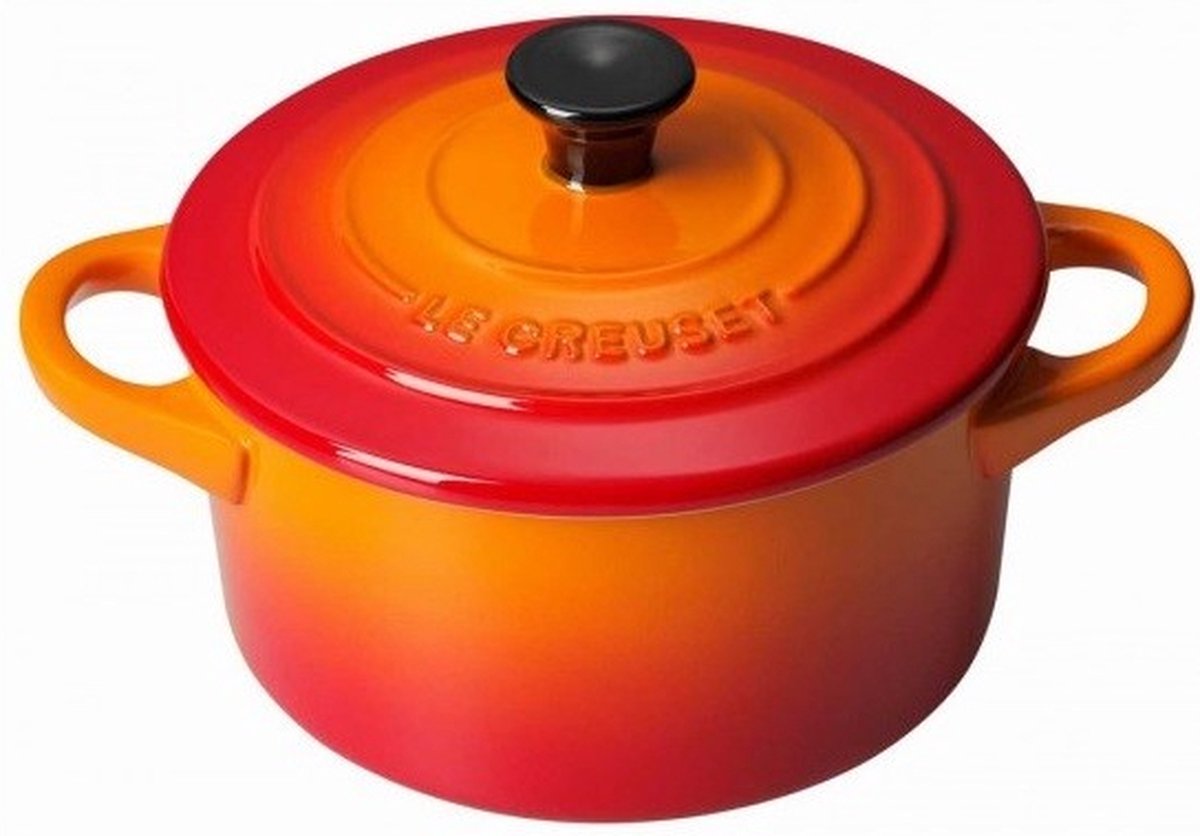 Le Creuset - Mini-Bräter orange-rot 10cm 0,2l