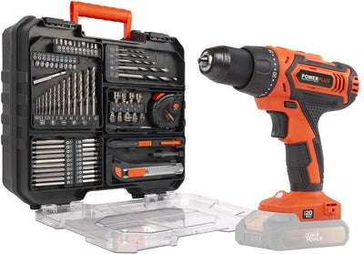 Powerplus – Dual Power – powdp15110 – 20 V – gebürstet – Schraubendreher – 20 V – 78 Acc. - exkl. Akku und Ladegerät