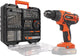 Powerplus – Dual Power – powdp15110 – 20 V – gebürstet – Schraubendreher – 20 V – 78 Acc. - exkl. Akku und Ladegerät