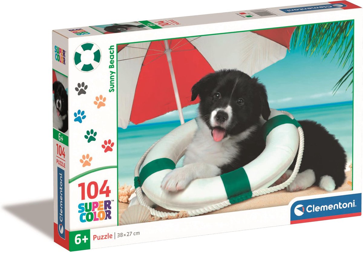 Clementoni – Puzzle – 104 Teile – Fotografie Tiere – Kinderpuzzle – ab 6 Jahren