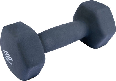 Umbro Hantel 3 kg – Hantel – Blau – Gummi-Vinyl – Krafttraining und Cardio – stoß- und kratzfreies Material – perfekt für Anfänger und Senioren