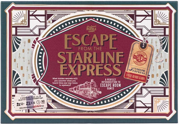 Professor-Rätsel: Flucht aus dem Starline-Express - Escape-Room-Spiele (eng)