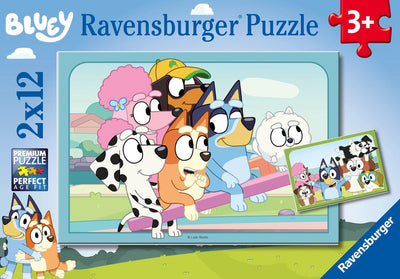 Ravensburger - Bluey Legpuzzle 2x12 Teile
