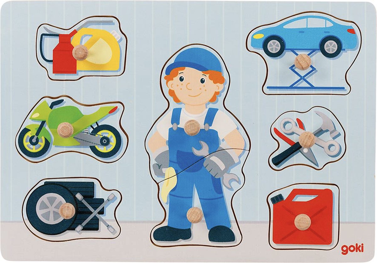 GOKI HOOLEN Nick Puzzle Mechaniker, 8st.