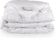 Cinderella Soul Bettdecke 4 Jahreszeiten – 1 Person – luxuriöse Entendaunenfüllung – Perkal-Bezug – 140 x 200 cm