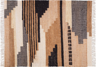Wood Liberal Teppich – Jute-Baumwolle – Melange – 1 x 170 x 240