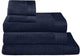 Seepferdchen-Kombinationsset Pure 5-teiliges Badtextilien-Set Indigo (2xgd+2bd+1xdl)