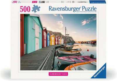 Ravensburger Jigsaw Puzzle Bootshause in Smogen, Schweden, 500st.