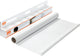 Nobo Instant Whiteboard trocken abwischbare Blätter kariert auf einer Rolle – 25 elektrostatische Blätter – 60 x 80 cm – weiß