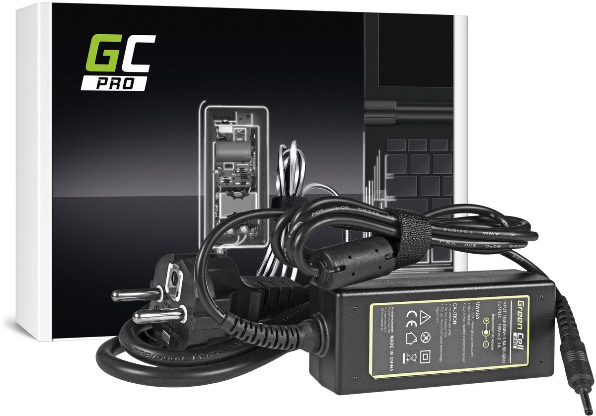 Green Cell Pro Notebook-Ladegerät für Samsung NP300u NP530u3b-a01 NP900 19V 2,1A