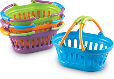 Lernressourcen New Sprouts – Einkaufskörbe – 4er-Set – ab 18 Jahren