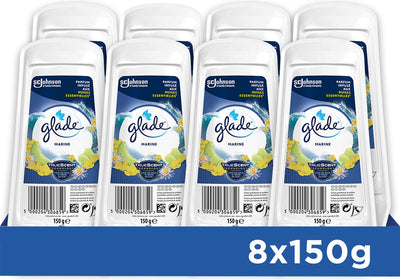 Glade Gel-Lufterfrischer Marine (8x 150gr)