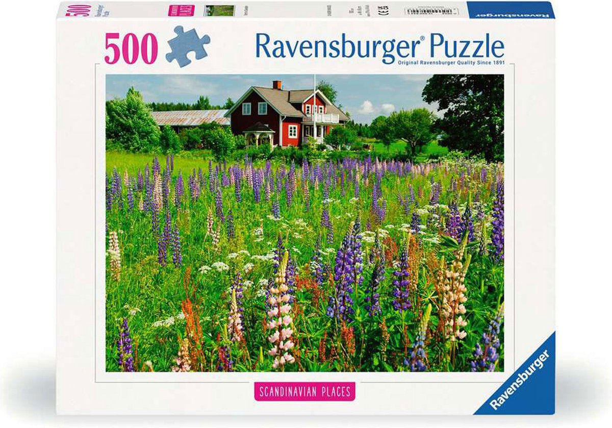 Ravensburger Jigsaw Puzzle Bauernhof in Schweden, 500st.