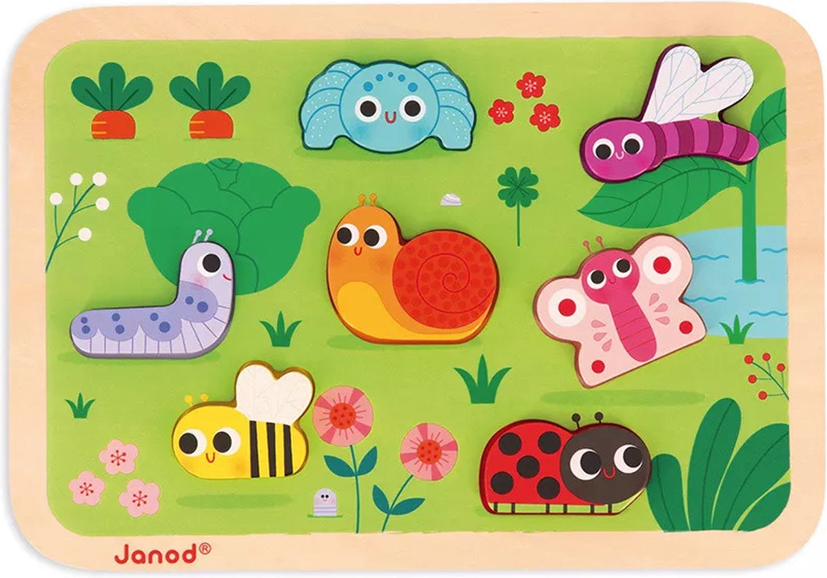 Janod – großes Puzzle – der Garten