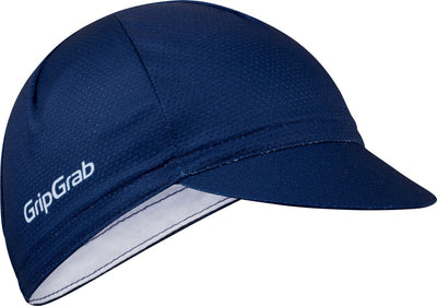 Gripgrab – leichte Sommer-Radkappe, Mesh-Radkappe, Retro-Radkappe, UV-Schutz, Helmkappe – Marineblau – Unisex – Größe M L (57–63 cm)