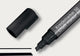 Sigel-Kreidemarker – Meißelspitze – 1–5 mm – schwarz – si-ba180