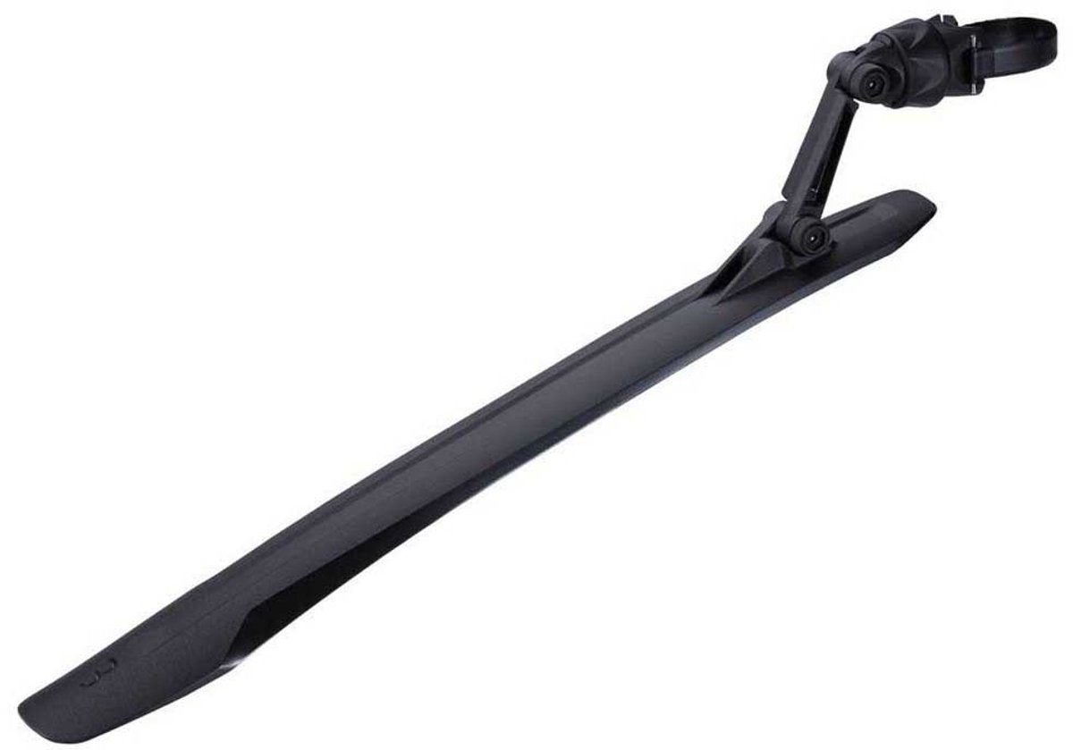 BBB Cycling Gravel Catcher Schutzblech für Gravelbike – Montage an der Sattelstütze – verstellbar – Hinterradschutzblech 28 Zoll – BFD-51