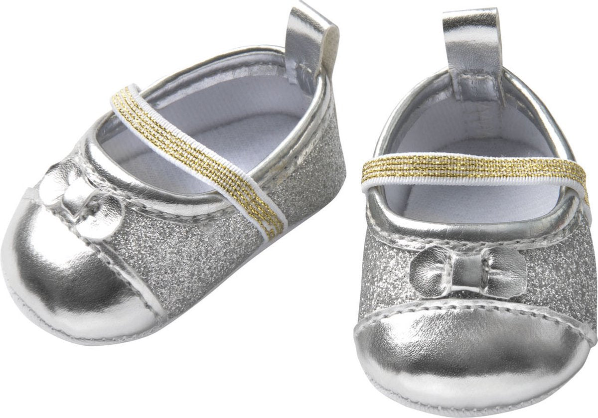 Dollballlerins Glitzer - Silber, 30-34 cm