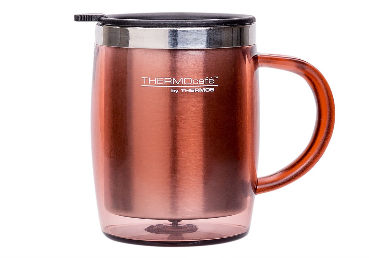 Thermos-Schreibtischbecher - 0l45 - Altrosa