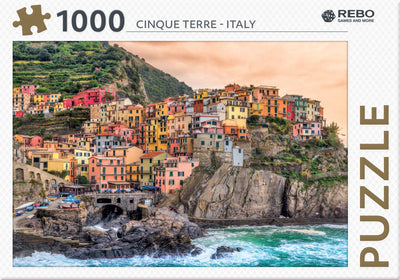 Rebo Puzzle Cinque Terre Italien 1000 Teile