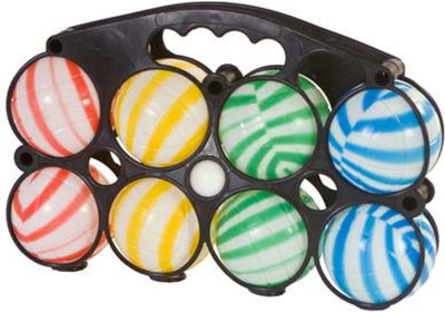 Sommerliches Boule-Set – inklusive 8 Kugeln