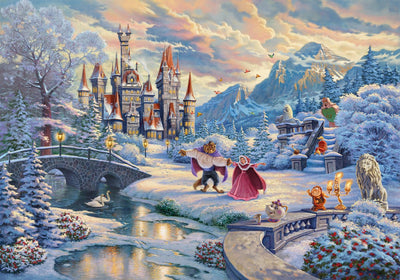 Schmidt - Disney Die Schöne und das Biest - Winterzauber - 1000 Teile - Puzzle
