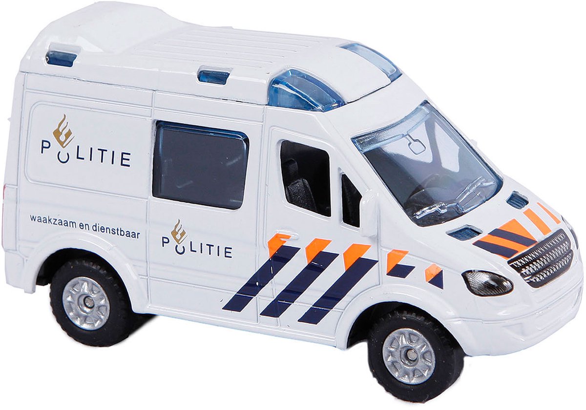 Kids Globe sterbe Polizeiauto NL, 8cm