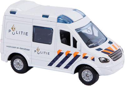 Kids Globe sterbe Polizeiauto NL, 8cm